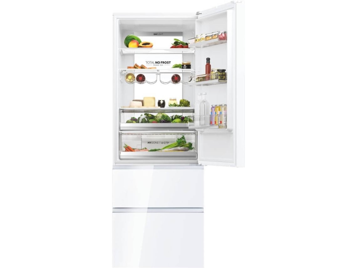 Frigorífico Combinado HAIER HTW7720DNGW (No Frost - 200,6 cm - 483 L - Branco)