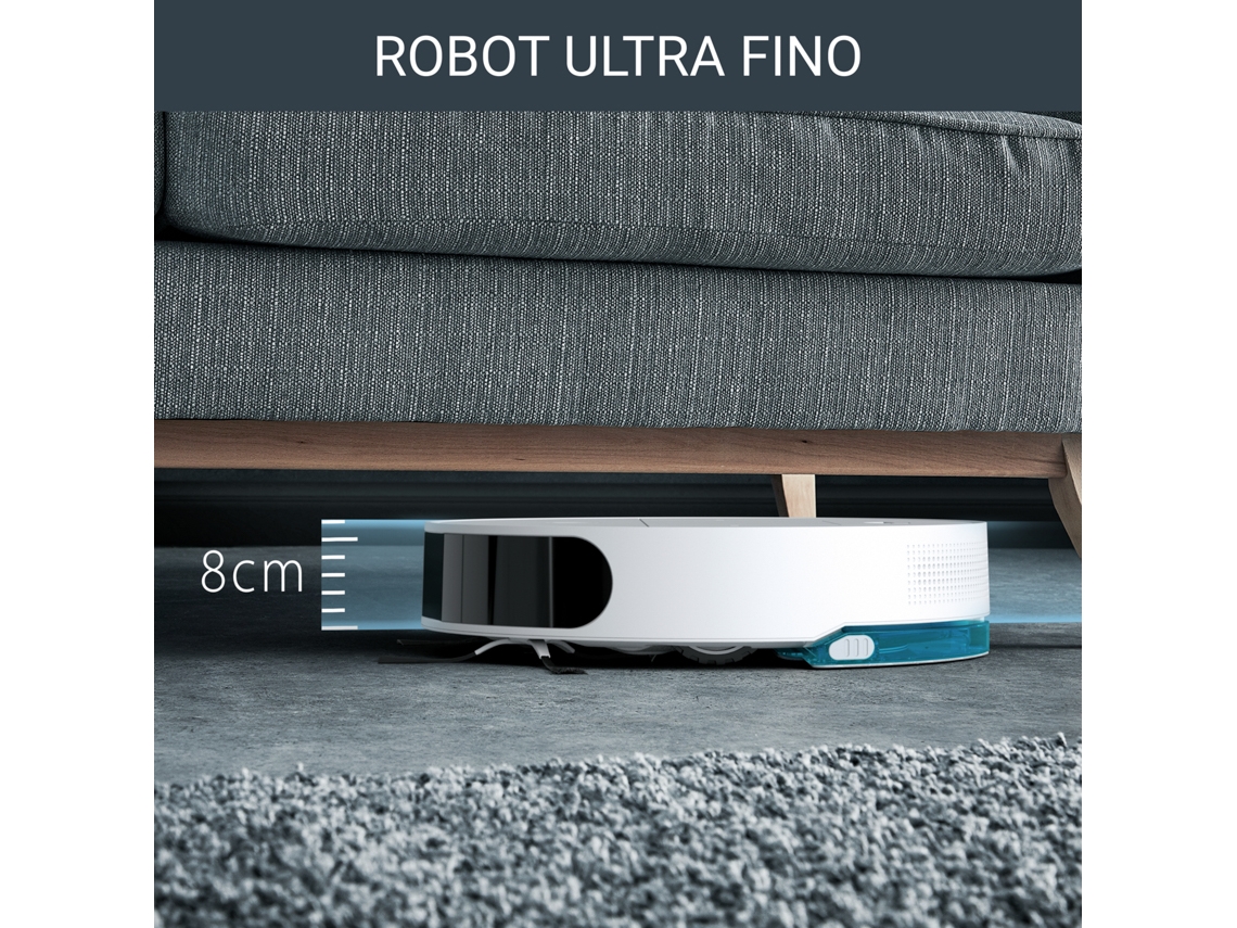 Aspirador Robô ROWENTA RR9077WH X-Plorer Serie 130 Ai Animal & Allergy (Autonomia 120 min - Branco)