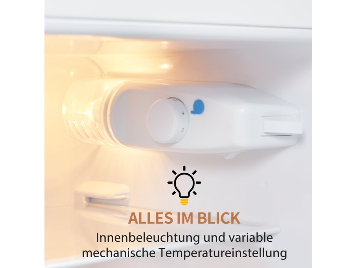 Refrigerador Retrô 92l Com Congelador 28l, Duas Portas, Luz Led E Eficiência Energética De 116 Kwh/ano Sini Tech Store