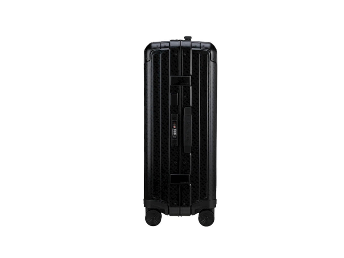 Mala De Viagem / Trolley Médio 69cm 4r Lite Box Alu Boss Preta Samsonite