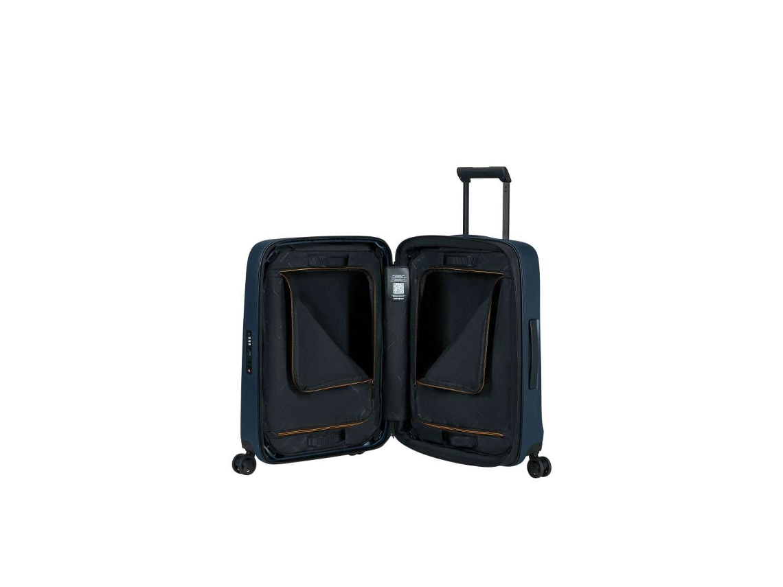 Mala De Cabine Samsonite Essens 55cm 4 Rodas Expansível Azul 50l