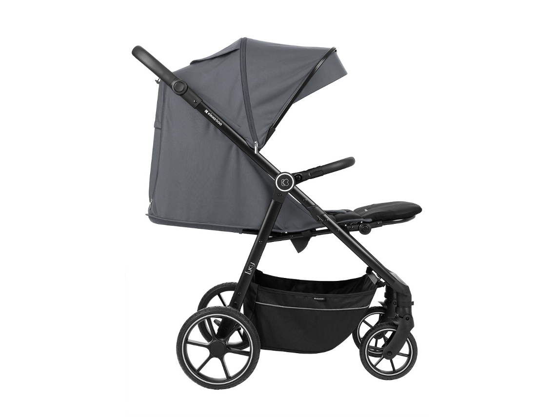 Carrinho de Passeio Lucy Cinza KIKKABOO