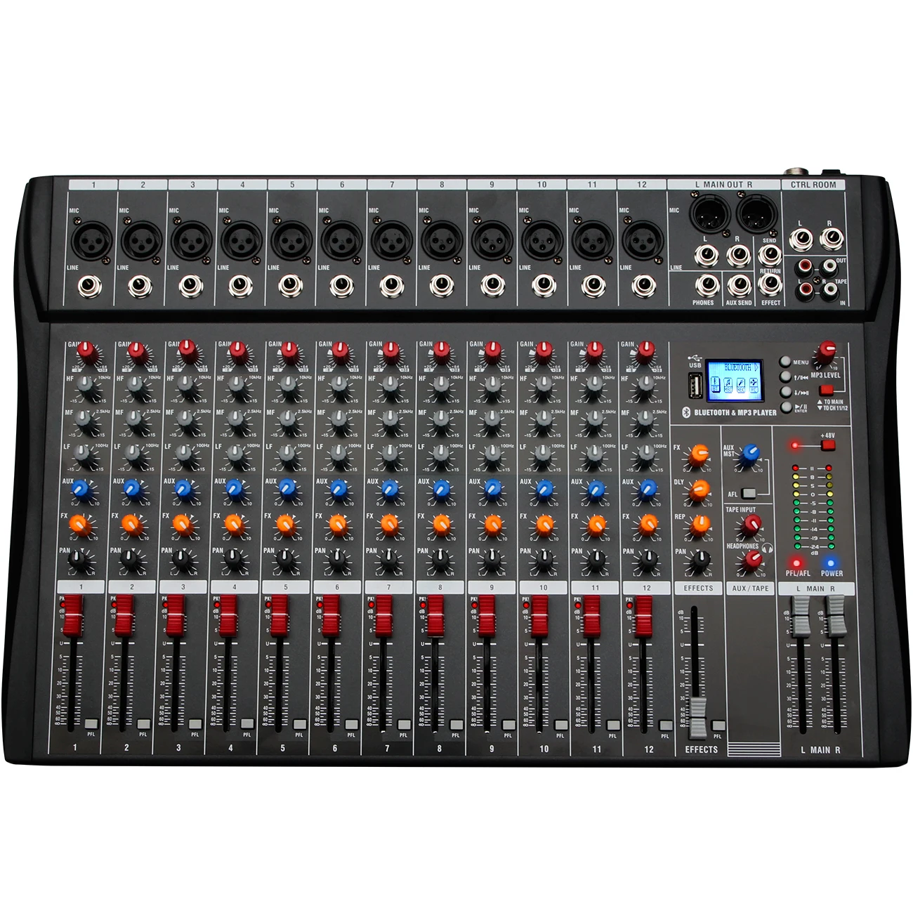 Misturador De Áudio, Múltiplos Canais De Entrada, Desempenho De Alta Qualidade, Dx12 Oem