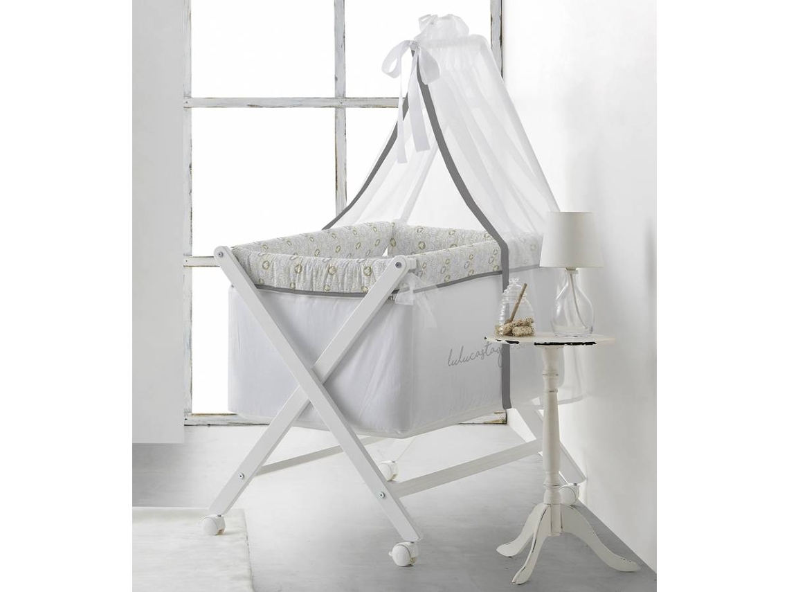 Berço + Textil LULU CASTAGNETTE All Lulu (Cinzento - Algodão - 55X85 cm)