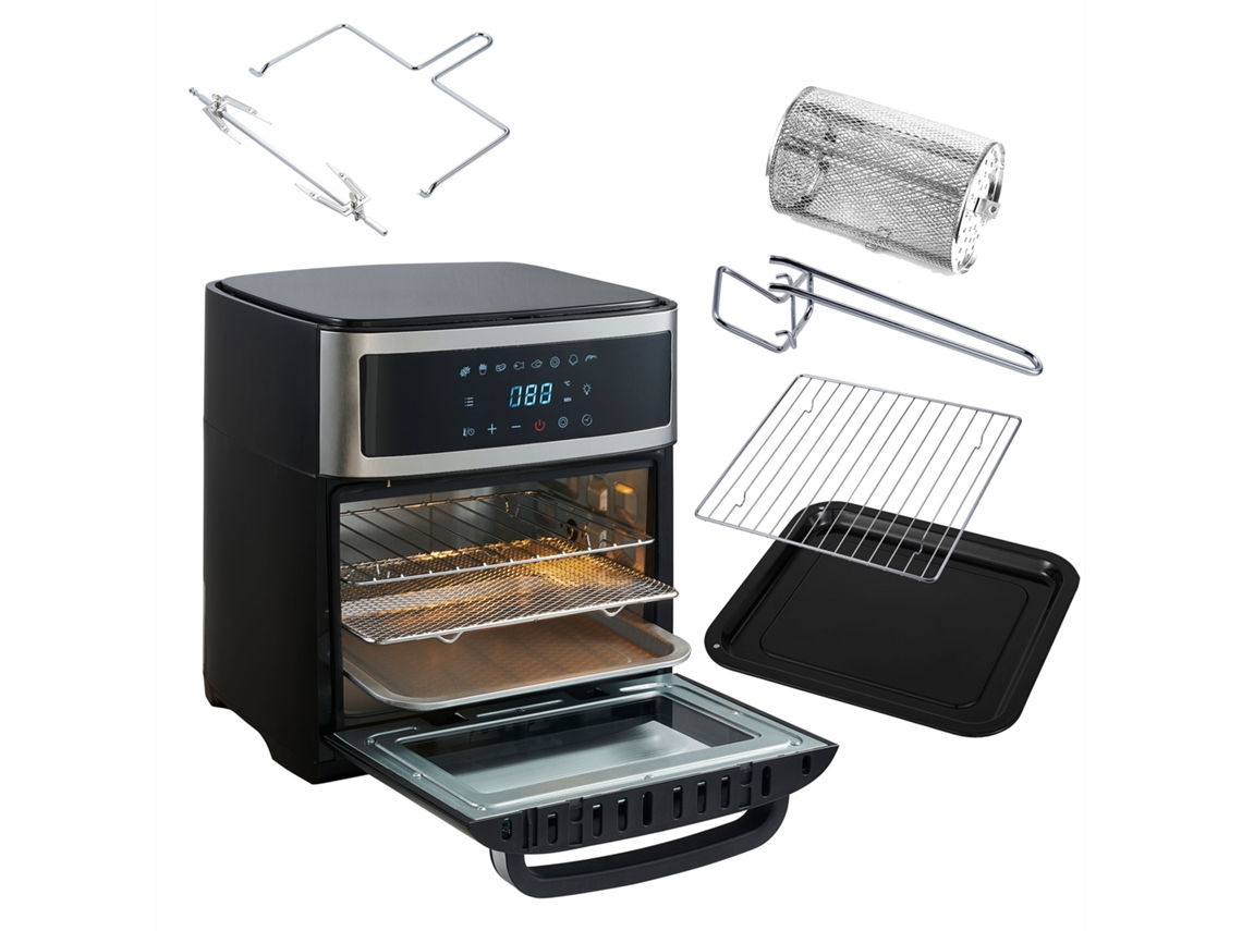 Fritadeira sem Óleo ADLER Ad6309 (13 L - Preto/Inox)