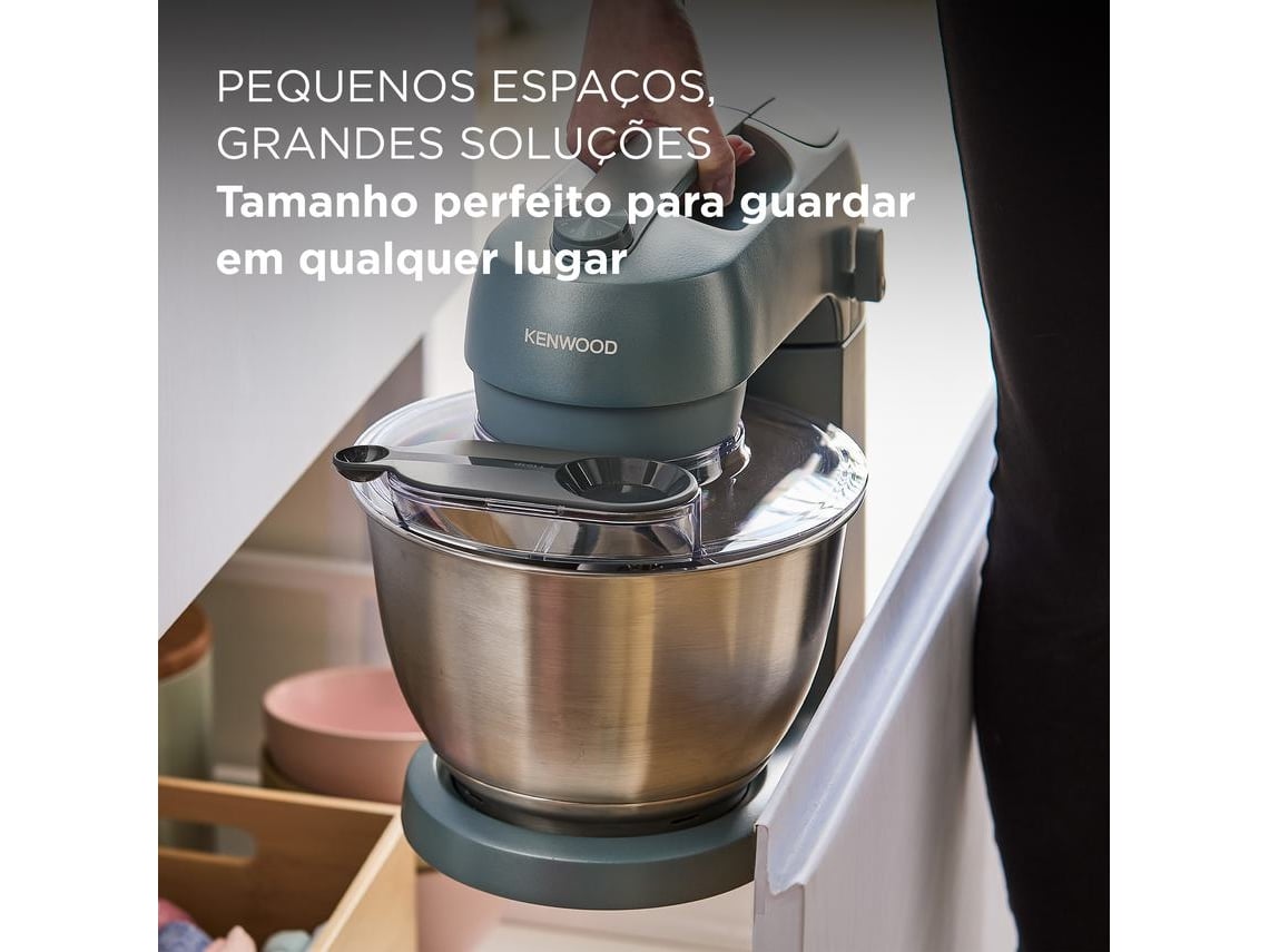 Robot de Cozinha KENWOOD GO KZM35.000GY (4L - 800 W - 4 acessórios)