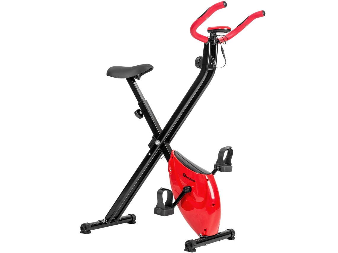 Bicicleta Ergométrica Fitx Dobrável com Consola TECTAKE 81 x 41 x 113 cm