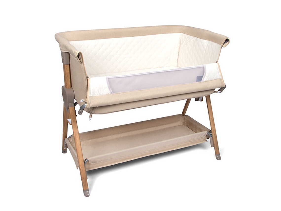 Berço Co Sleep Elia Dark Wood Baninni