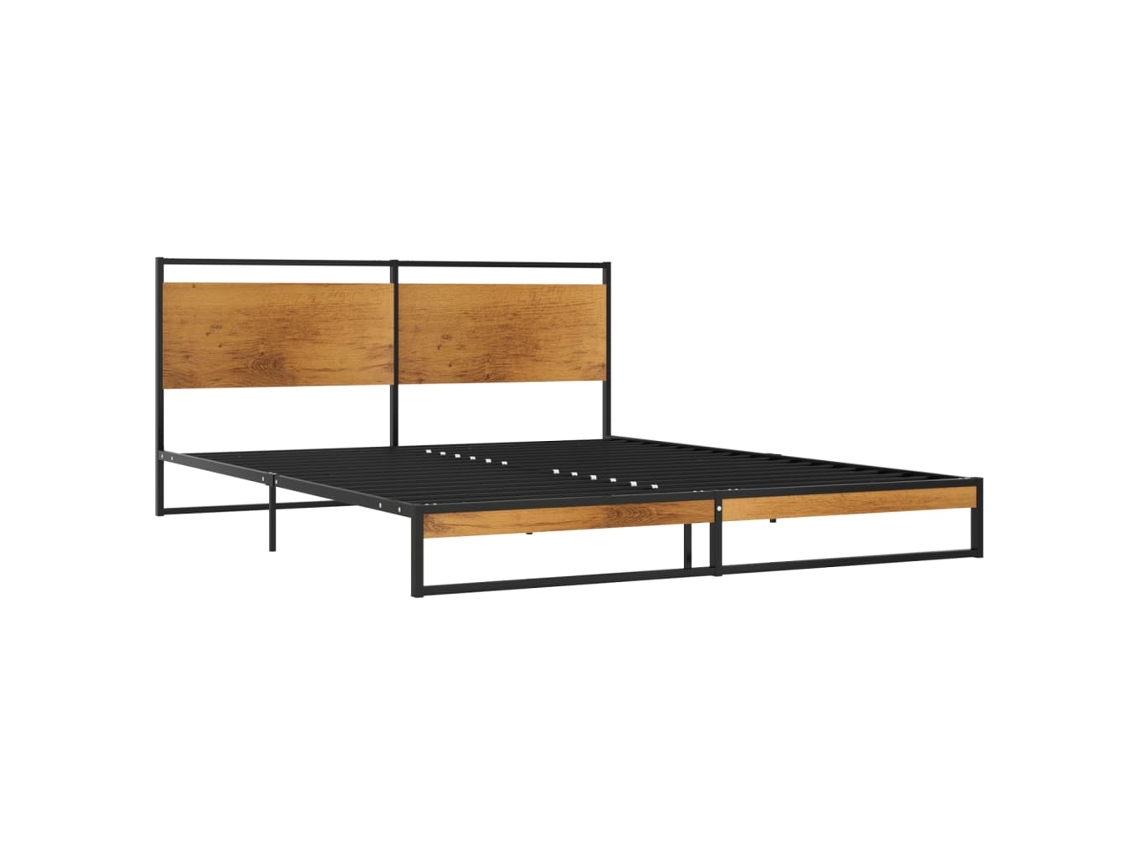 vidaXL Estrutura de cama 160x200 cm metal