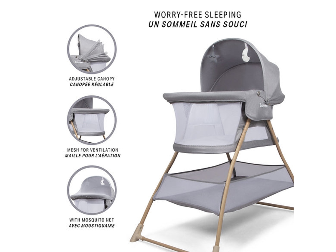 Berço Lilia Gray Baninni