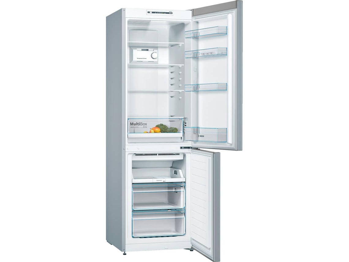Frigorífico Combinado BOSCH KGN36NLEA (No Frost - 186 cm - 302 L - Inox)