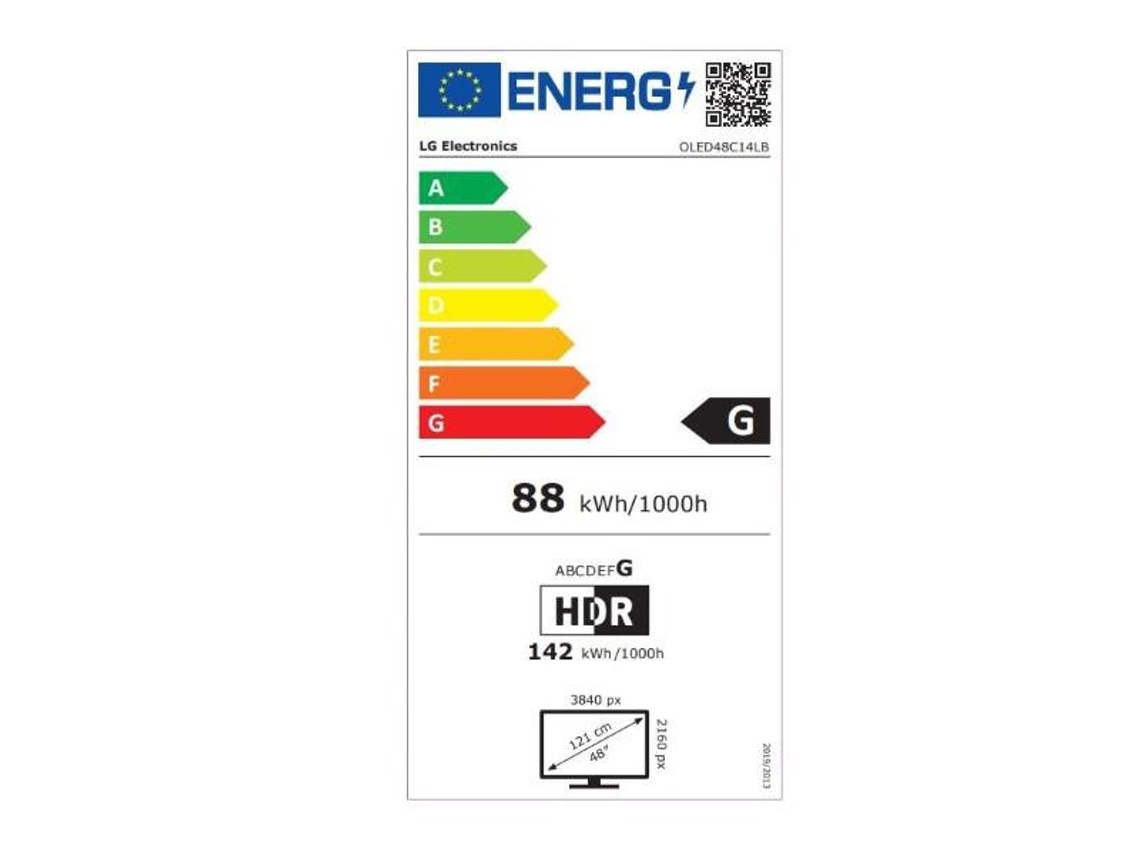 TV LG OLED48C14LB (OLED - 48'' - 122 cm - 4K Ultra HD - Smart TV)