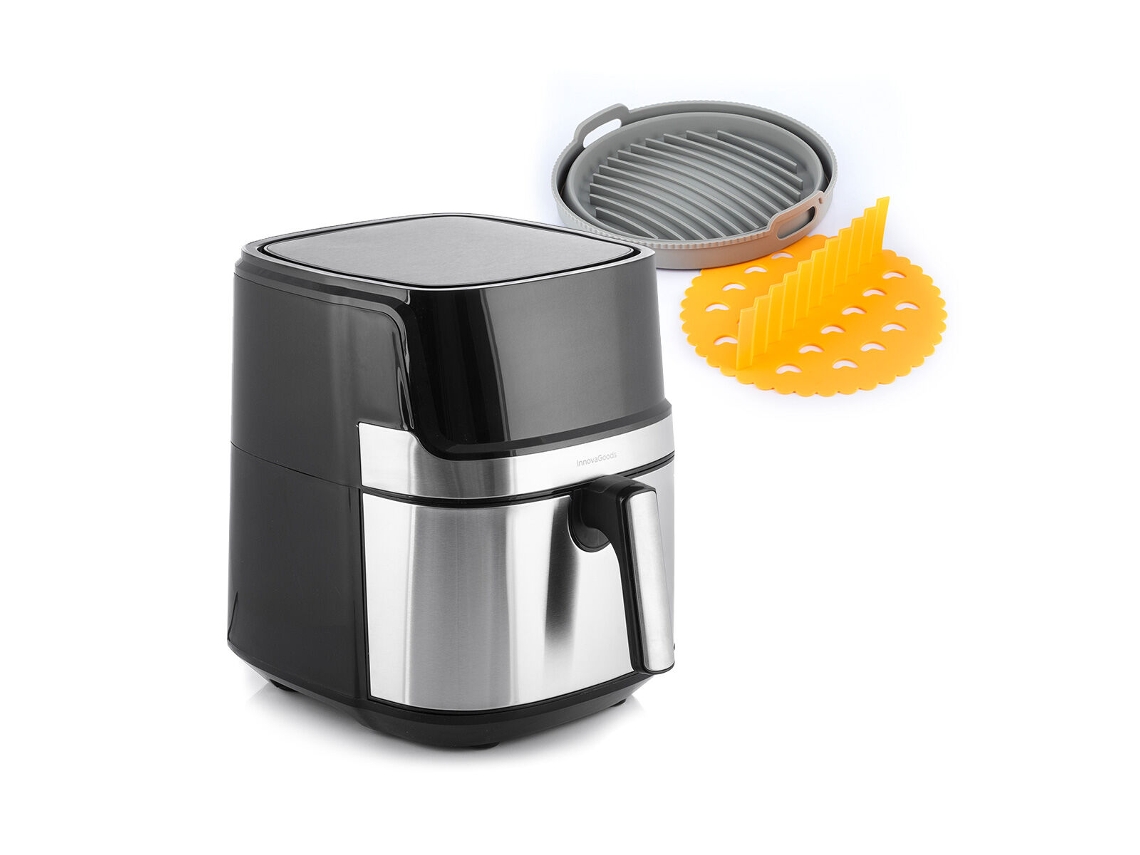 Pack Fritadeira De Ar E Cesto De Silicone Dobrável Innovagoods