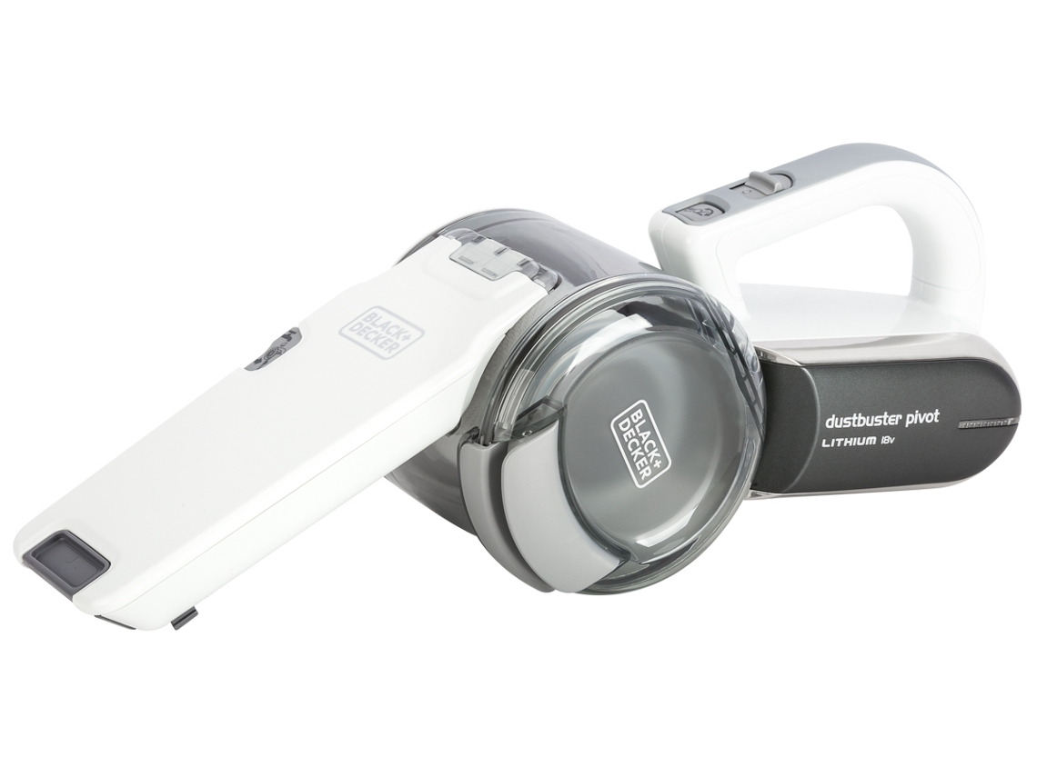 Mini Aspirador BLACK+DECKER Pivot (18 V - Autonomia: 10 min - 440 ml)