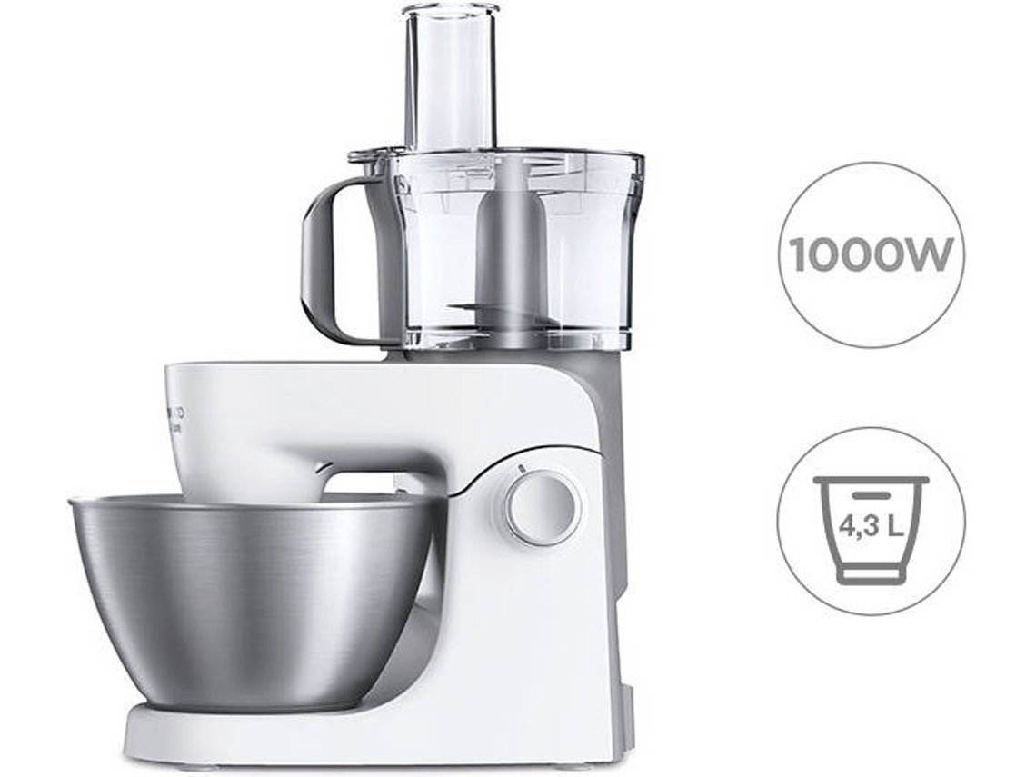 Robô de Cozinha KENWOOD Multione KHH326WH (4.3 L - 1000 W - 8 acessórios)