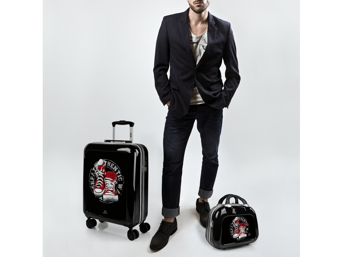 Mala Pequena para Pc SKPAT Nice Negro-Caminhada 40X55X18 Cm 36L