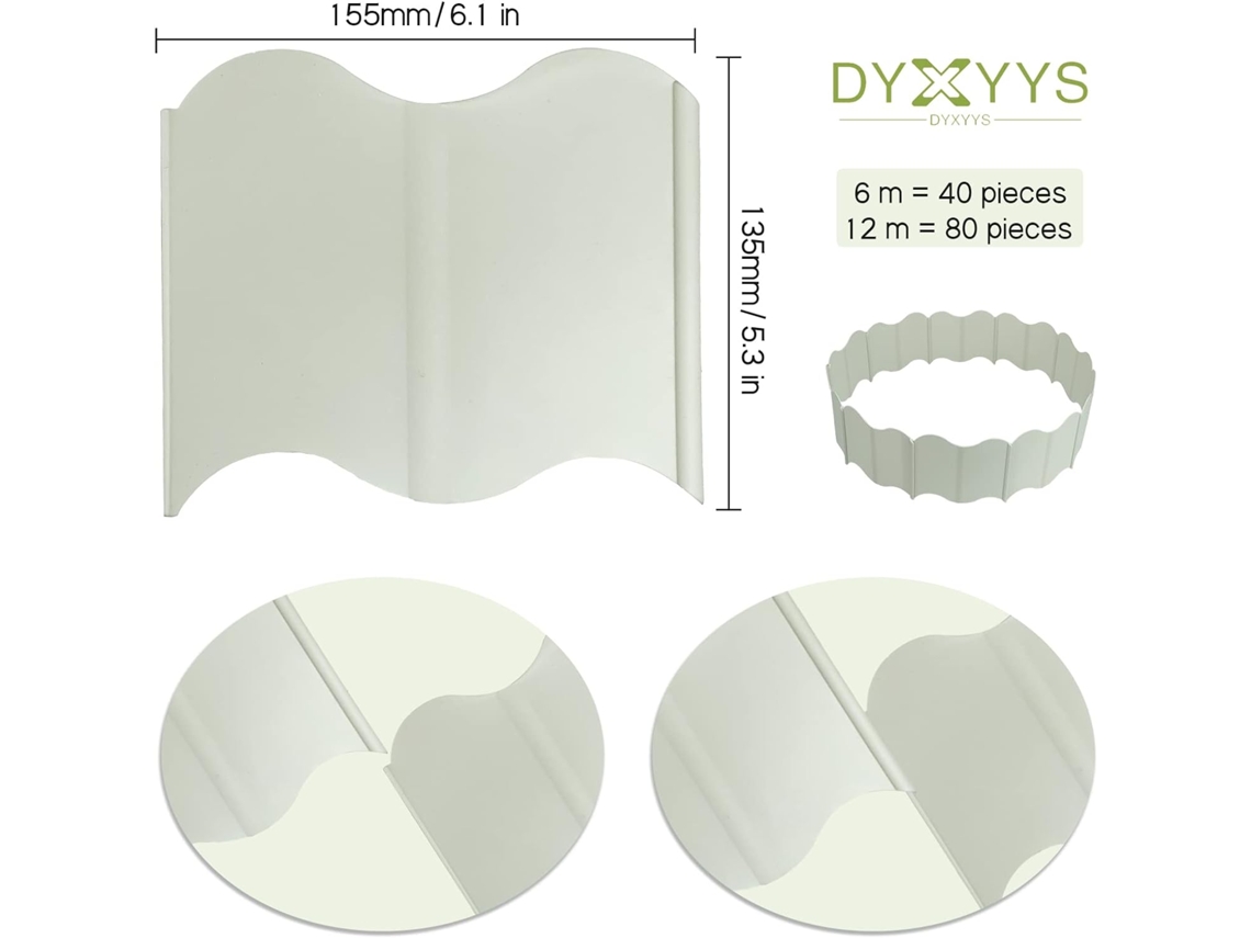 Ferramentas de Jardinagem 2Pcs 20 Peças Brancas Total de 40 Peças