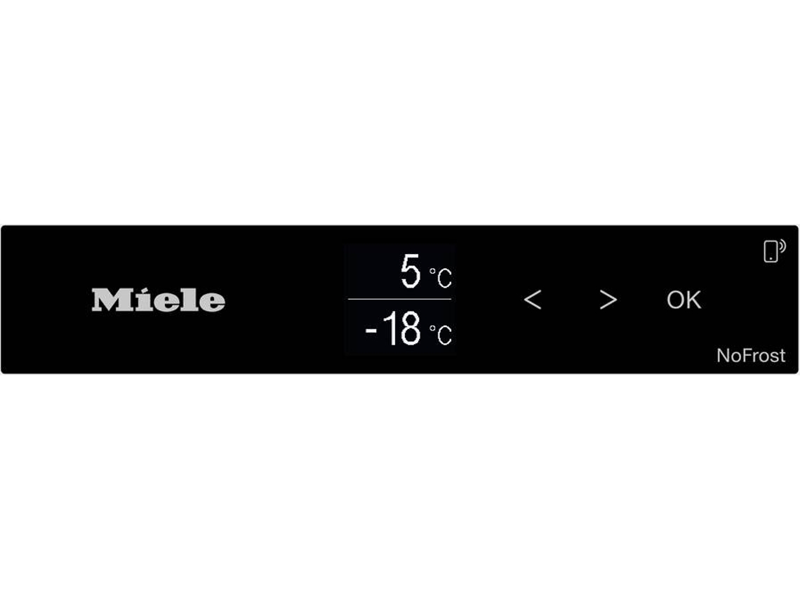 Frigorífico Combinado Encastre MIELE KFN 7744 C (No Frost - 174 L - 177 cm - Branco)