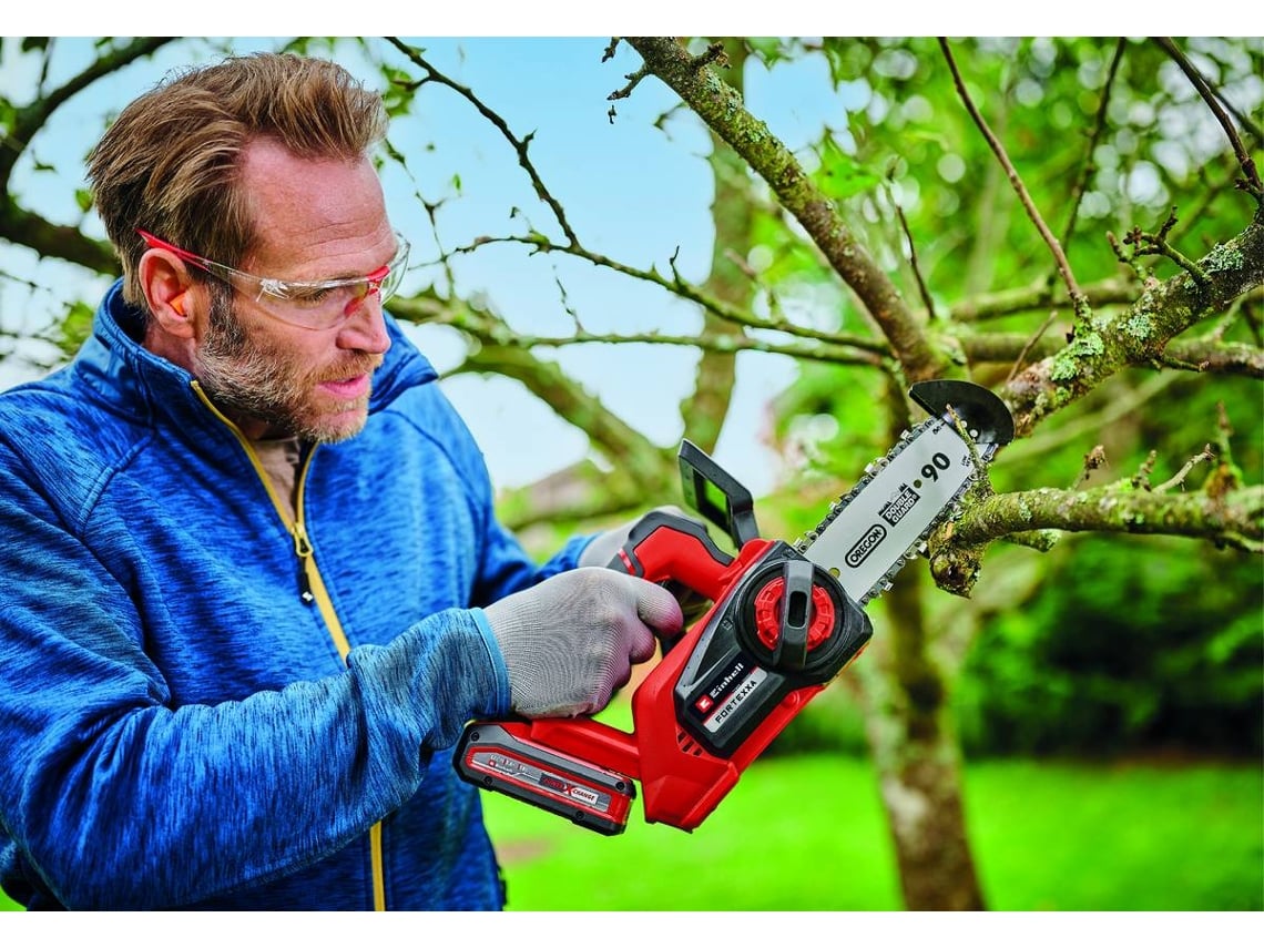 Motosserra EINHELL Fortexxa de 1 Mão 18/20 Th Pack com Bateria