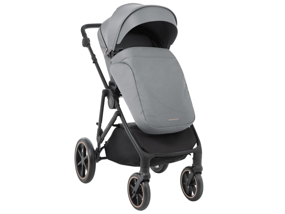 Carrinho de Bebé com Alcofa 2 em 1 KIKKA BOO Thea Gris 2024