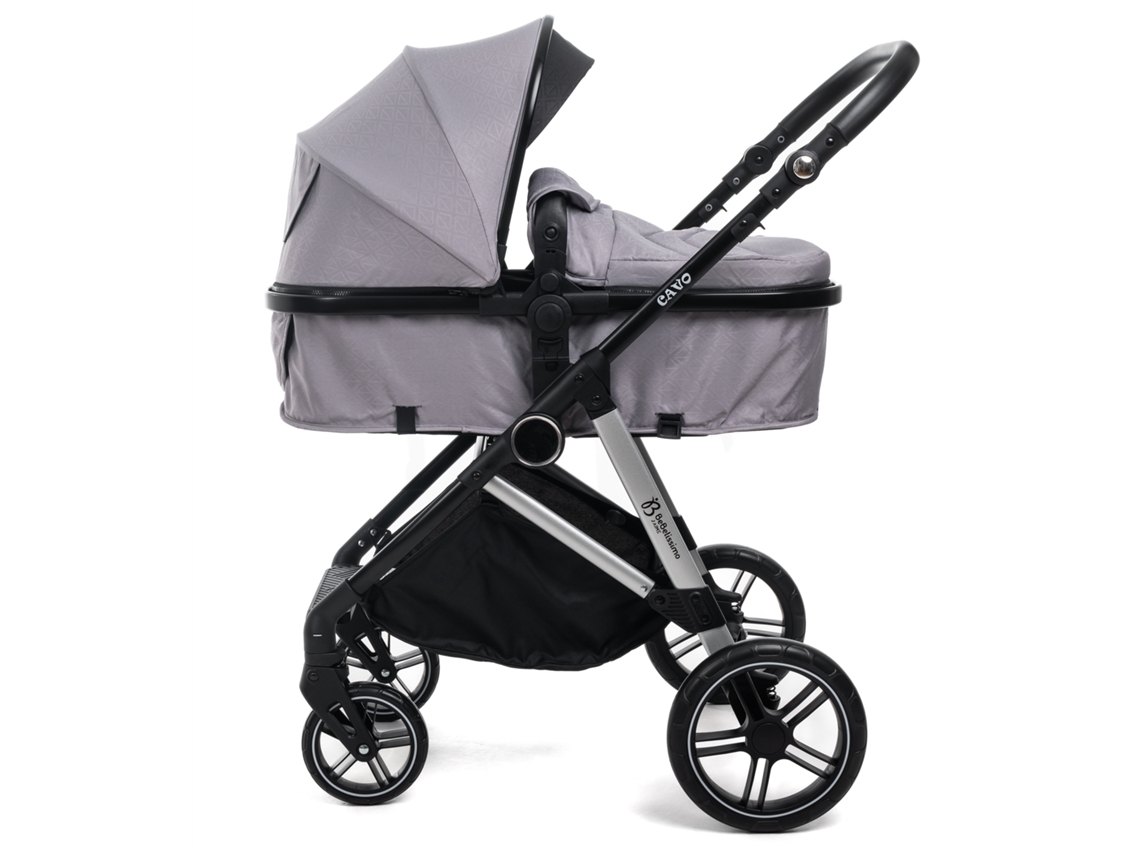 Carrinho De Bebé Trío 3 Em 1 0 22 Kg Bebelissimo Cavo Gray