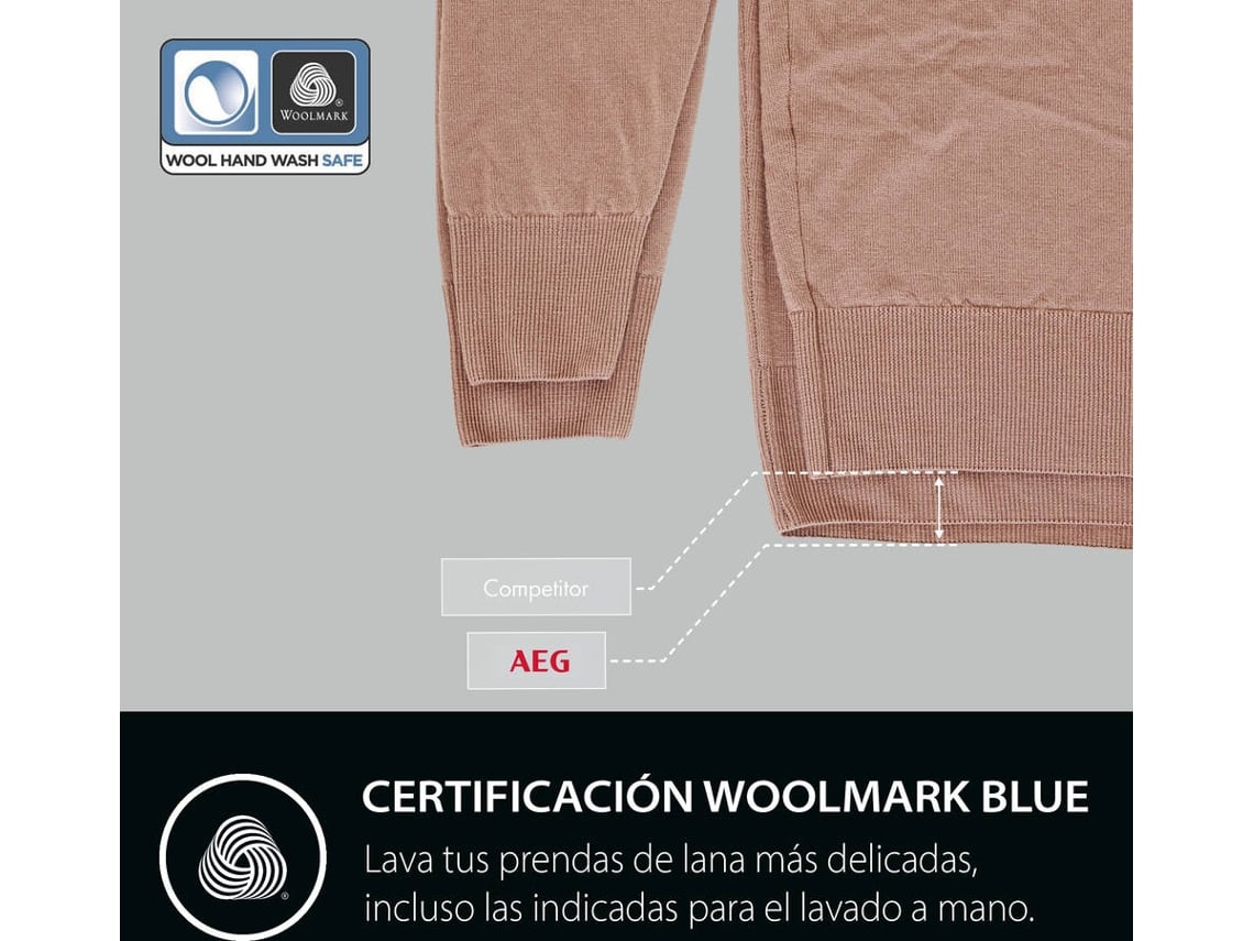 Máquina de Lavar Roupa Encastre AEG LFN7G8434F (8 kg - 1400 rpm - Branco)