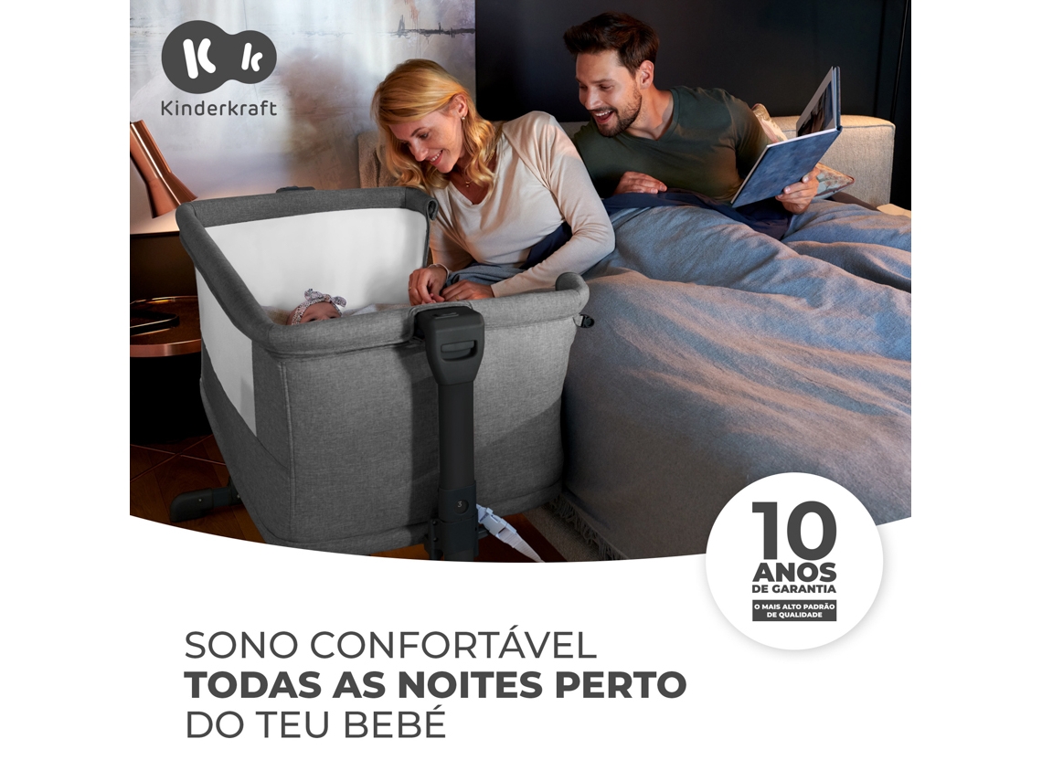 Berço Co-Sleeping KINDERKRAFT Neste Grow Bege