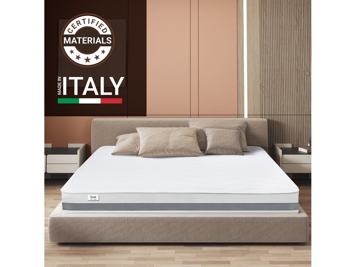 Colchão Memoria Ortopédico Altura Fabricado THE WHITE STONE Branco (70x140)