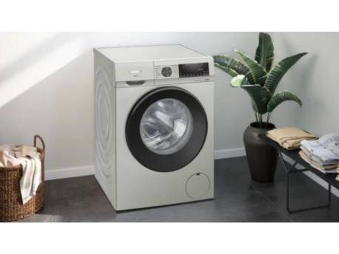 Máquina de Lavar Roupa SIEMENS WG56G2ZAES (10 kg - 1600 RPM - Inox)