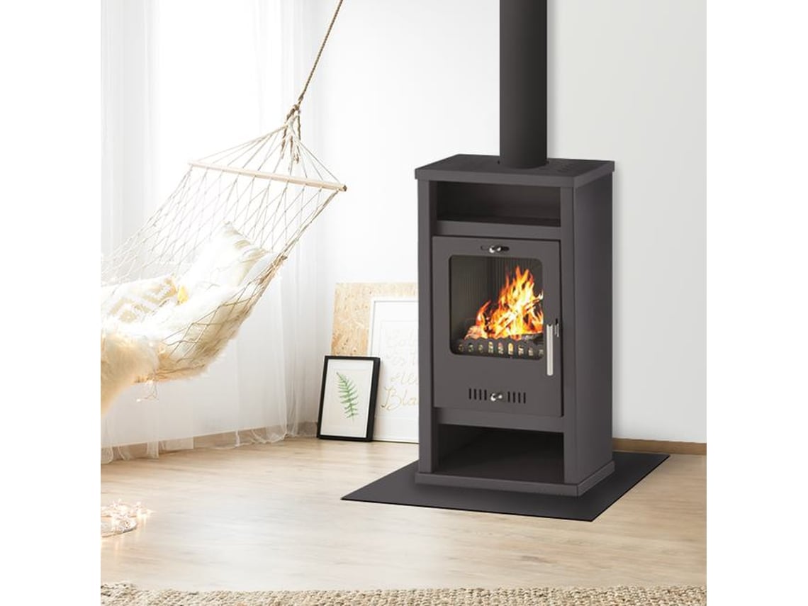 Salamandra A Pellets A Ar Anita 12 Kw Preto Sannover