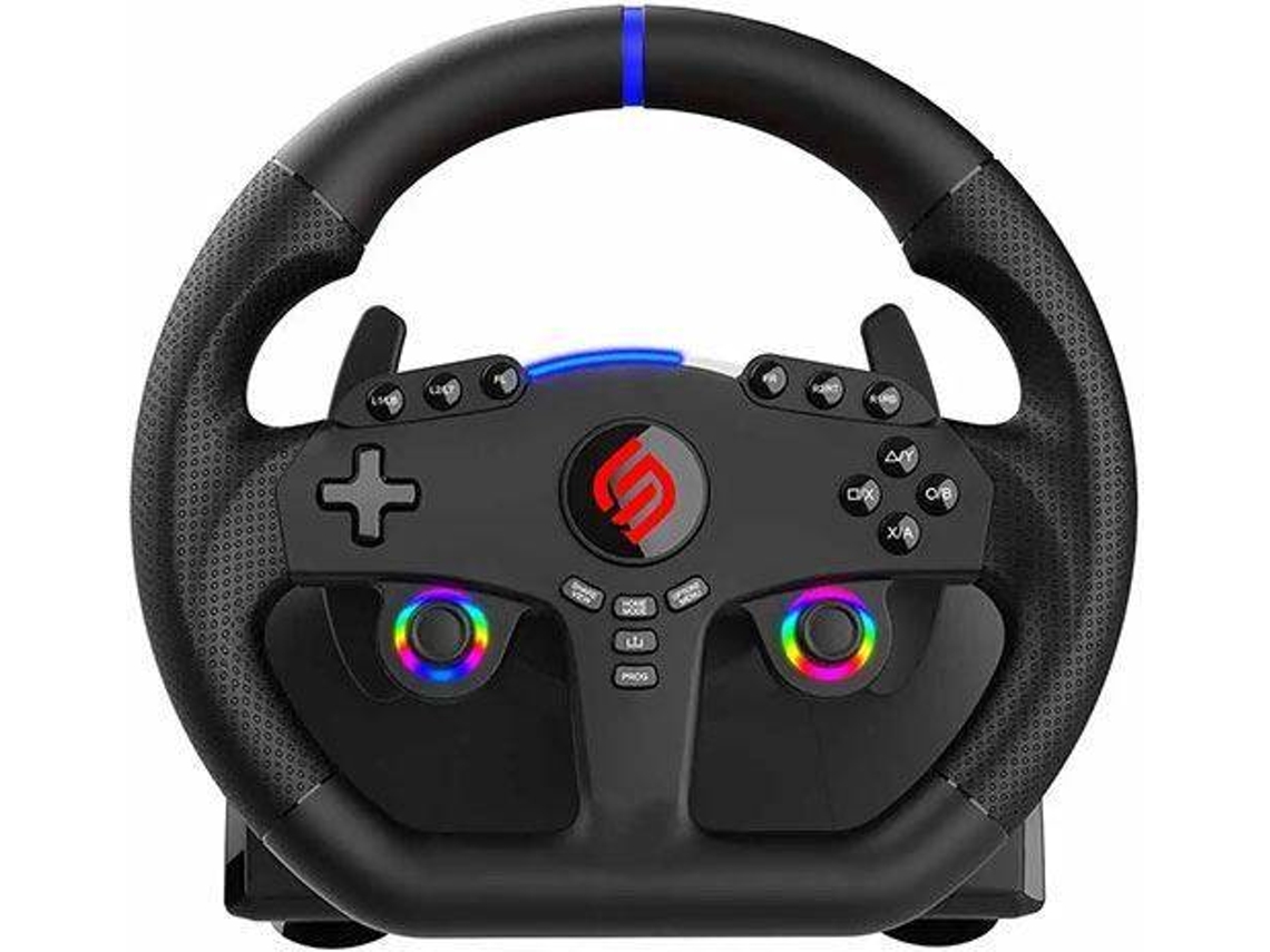 Volante + Pedais SUBSONIC 270 GT-5 (PS5/PC - Preto)