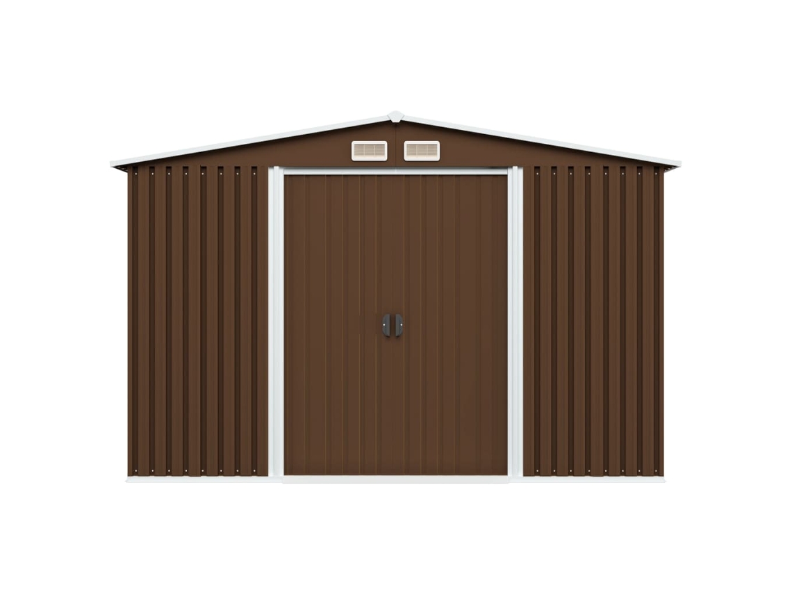 Abrigo MAISON EXCLUSIVE 57x205x178 cm Aço Castanho