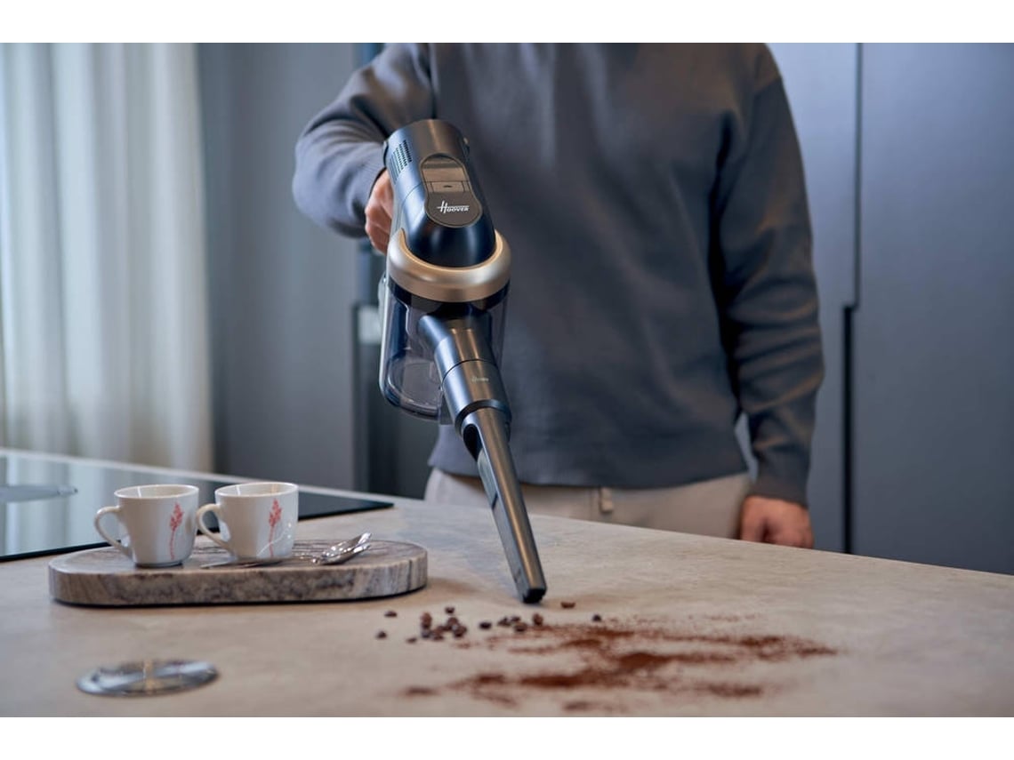 Aspirador Vertical HOOVER HF4P10P 011 HF4 Pet (Autonomia 30 min - Urban Black / Dune Metallic)