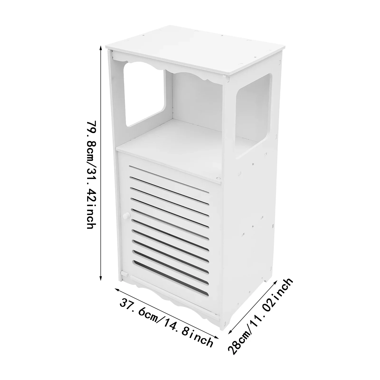 Armã¡rio De Armazenamento, Independente, Design Versã¡til, Branco