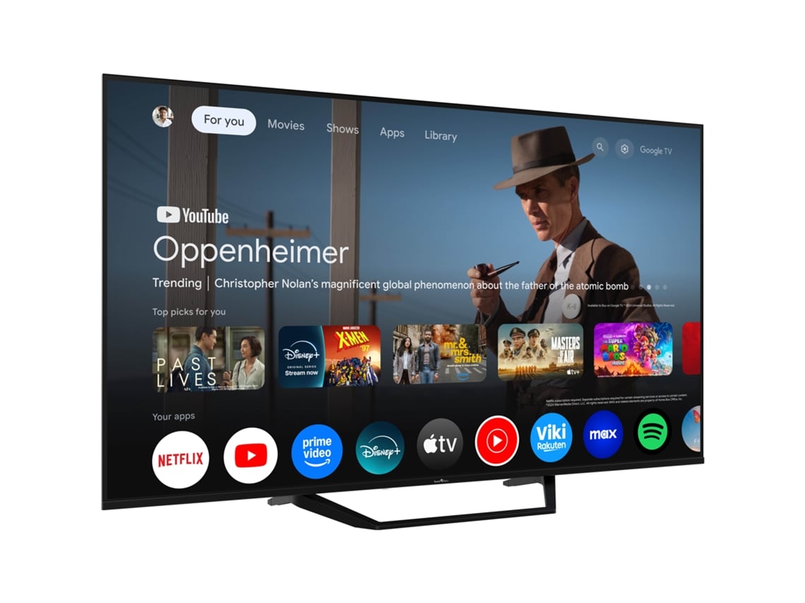 TV SMART TECH  55QG06K2 (55'' - 140 cm - QLED - Ultra HD - Smart TV)