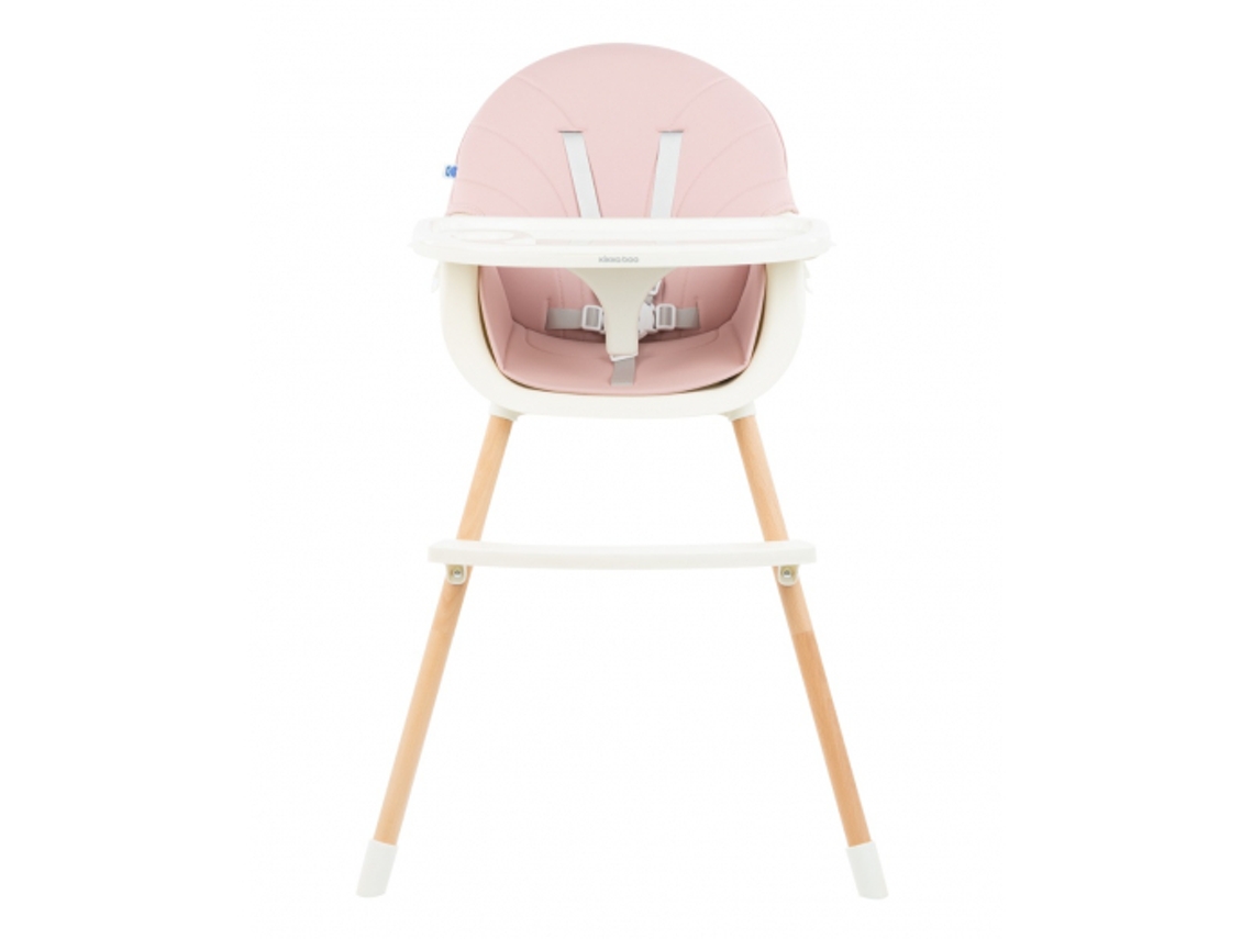 Cadeira Alta Nutri Wood Rosa KIKKABOO ESPAÑA S.L.