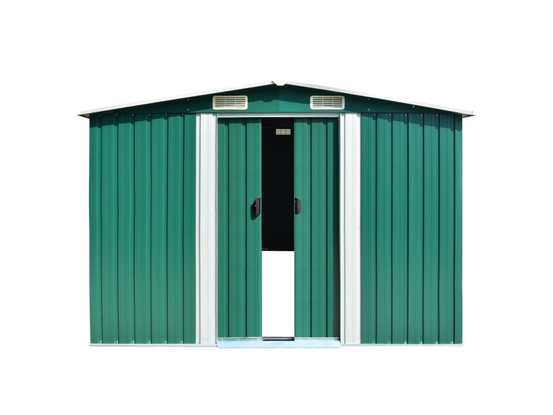 Abrigo de Metal MAISON EXCLUSIVE 257x298x178 Verde