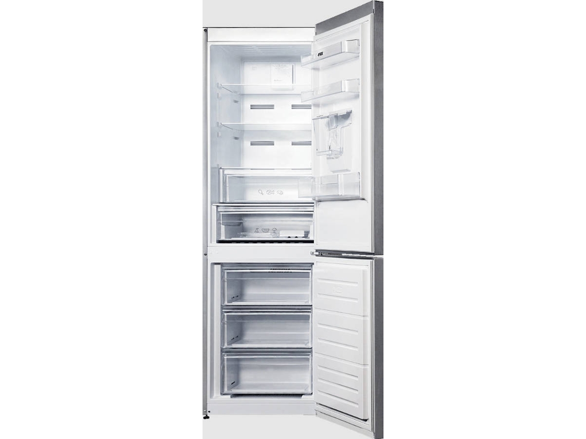 Frigorífico Combinado VOX NF3735IXE (No Frost - 186 cm - 331 L - Inox)