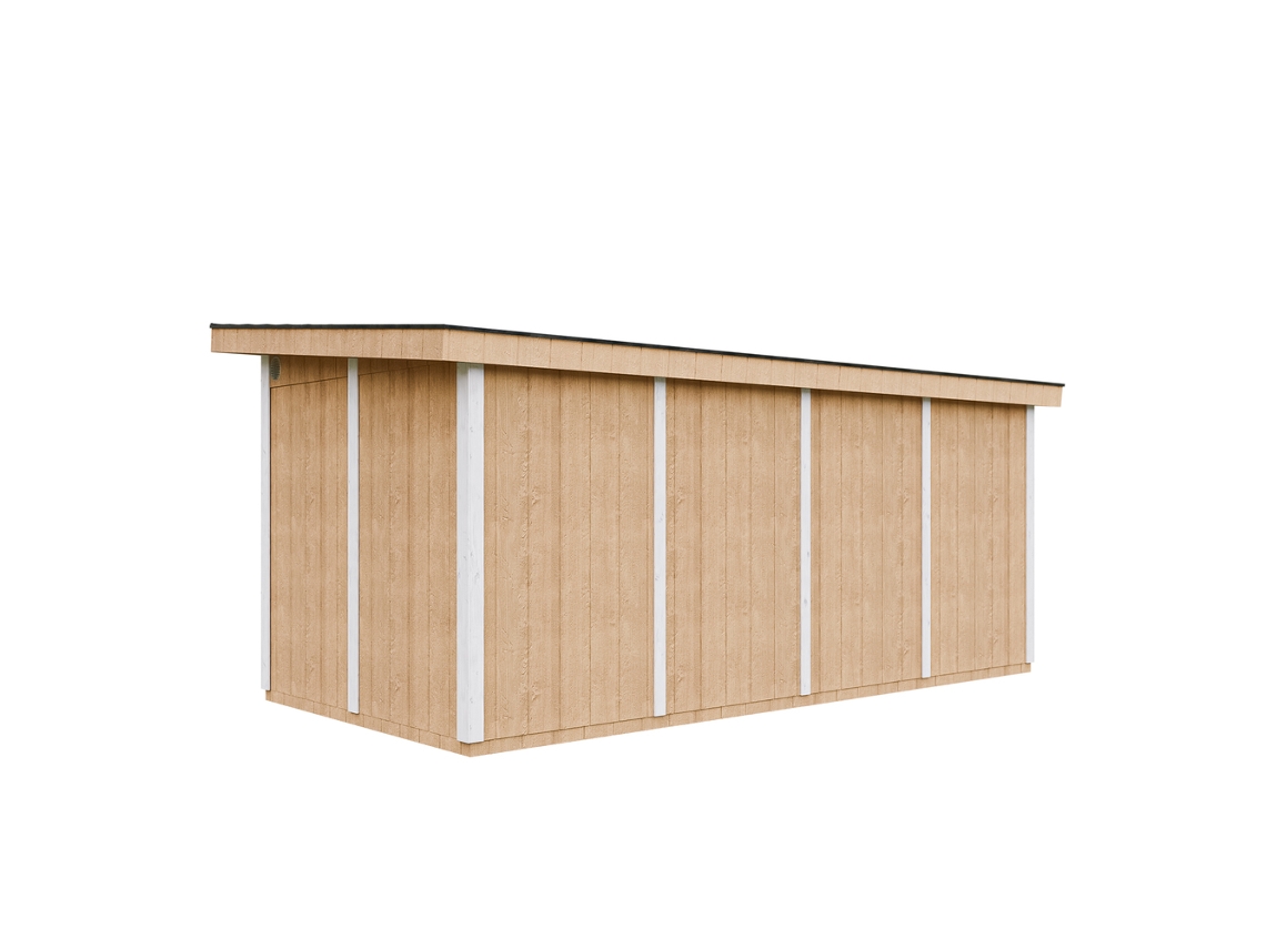 Abrigo com Painéis Lp® Smartside® M905C-Harvest Honey TIMBELA