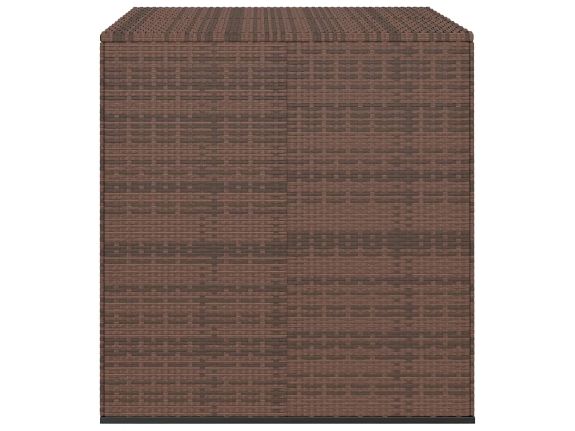 Caixa para Almofadões de Jardim 100X97 5X104Cm Vime Pe Castanho PANGSHIYUAN