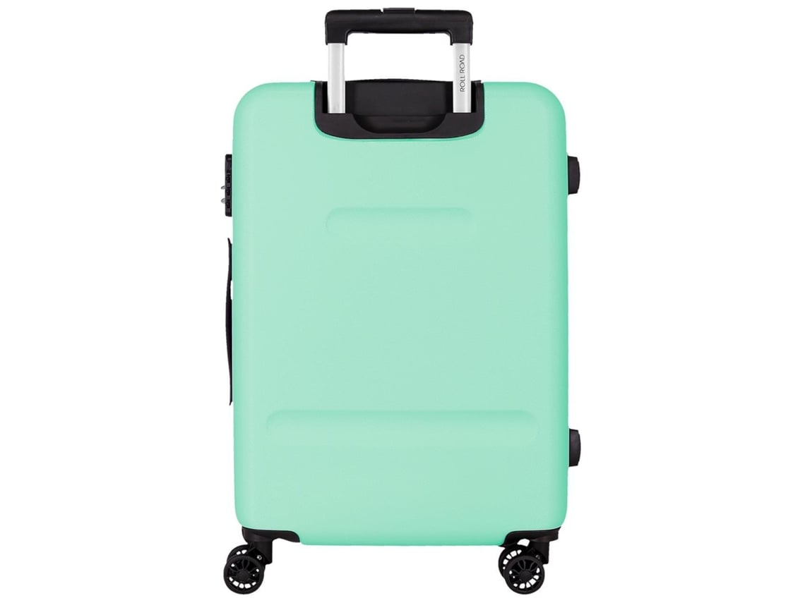 Conjunto de 3 Malas de Viagem ROLL ROAD Flex Verde Claro (55/65/75cm - 35/56/91L)