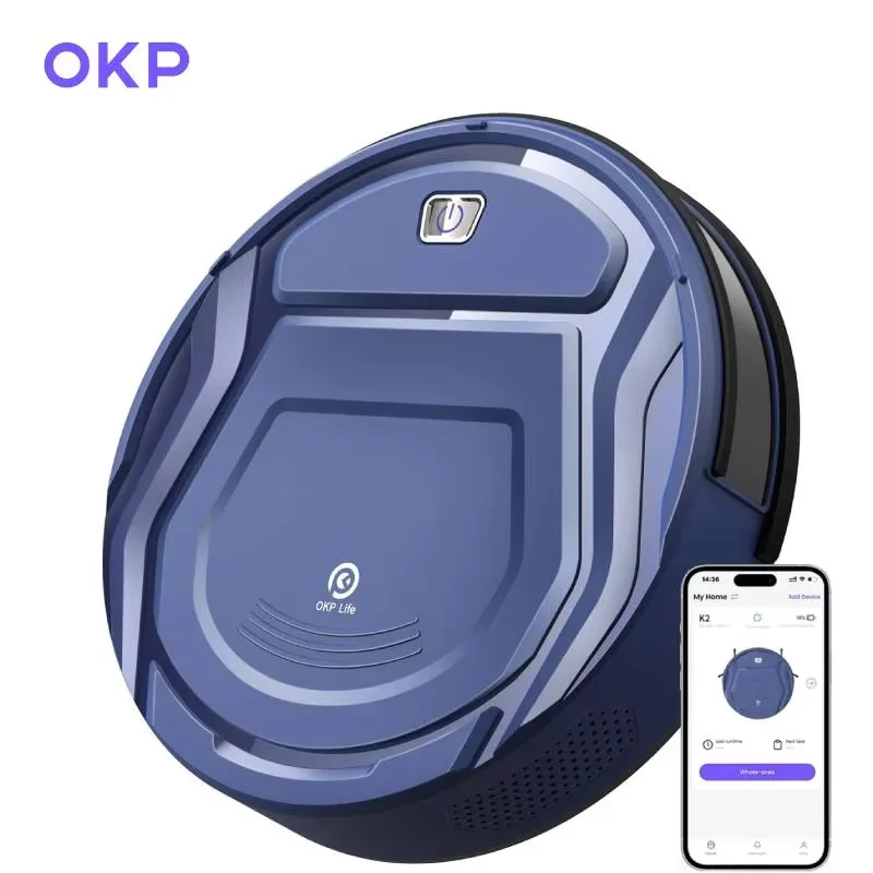 Aspirador De Pã³ Robã´, Sucã§ã£o De 2000pa, Navegaã§ã£o Inteligente, Okp K2, Ue Oem