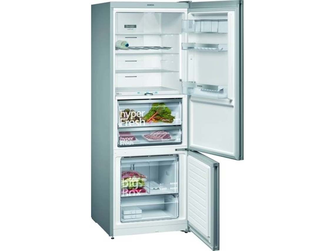 Frigorífico Combinado SIEMENS KG56FSBDA (No Frost - 193 cm - 480 L - Inox)