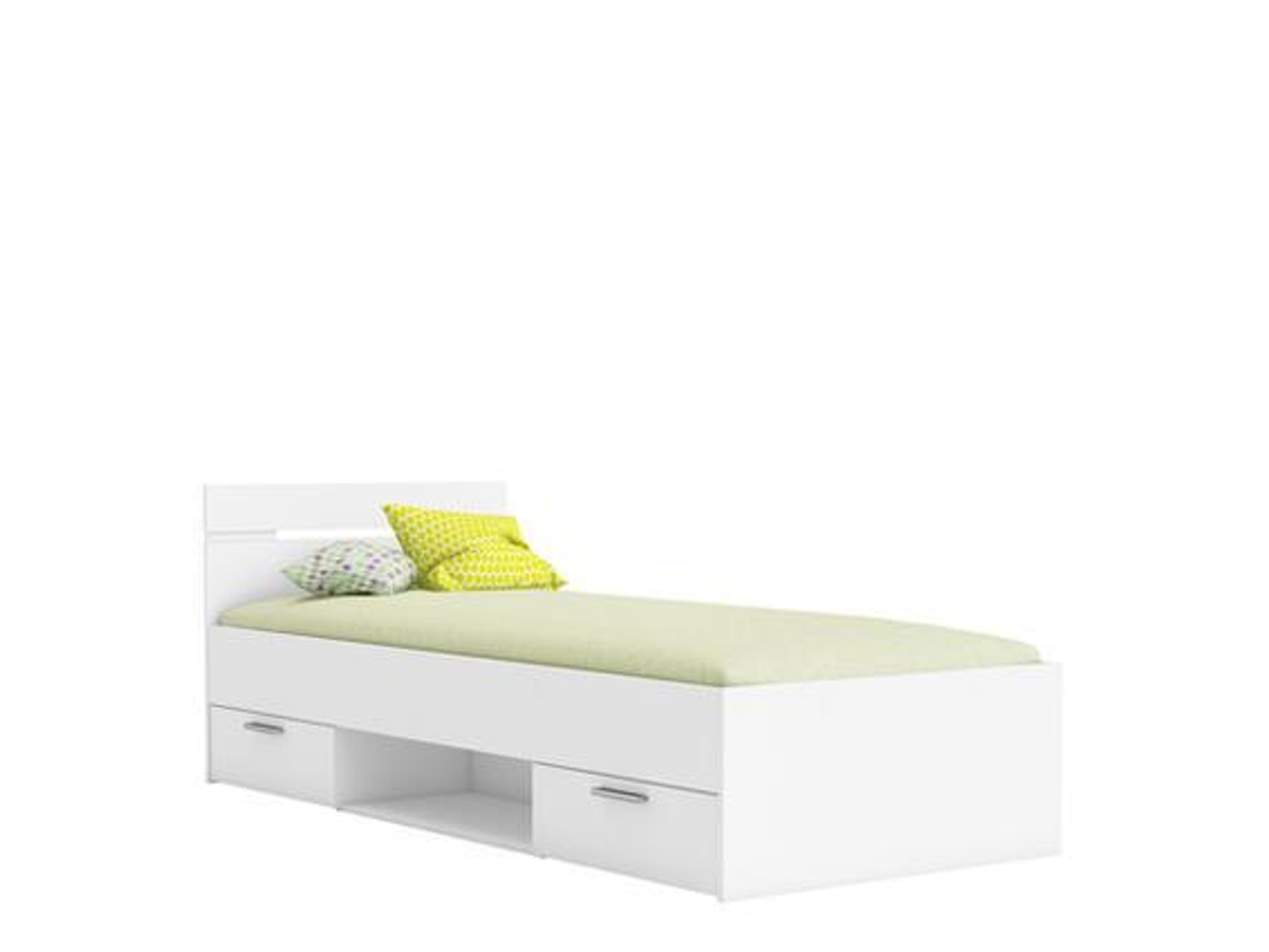 Cama Michigan Individual 200X90 C/2 Gavetas