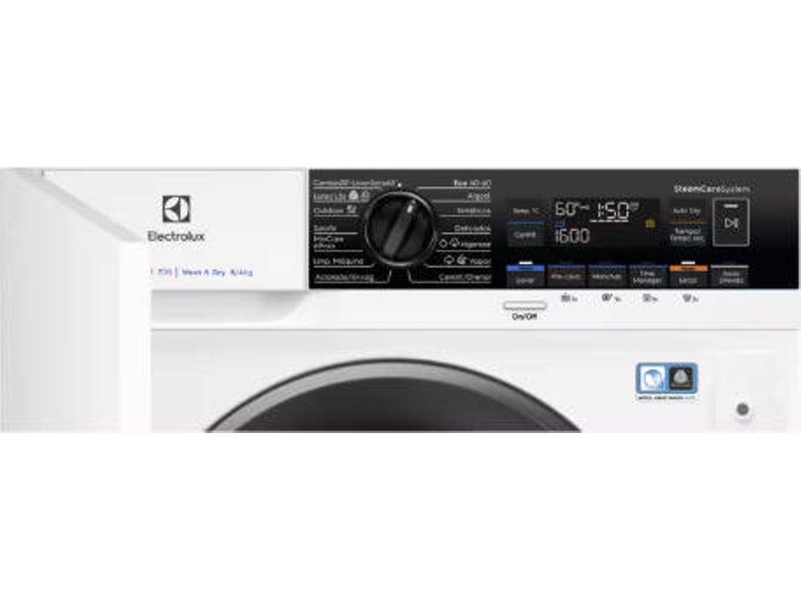 Máquina de Lavar e Secar Roupa Encastre ELECTROLUX EN7W3 (8/4 kg - 1600 rpm - Branco)