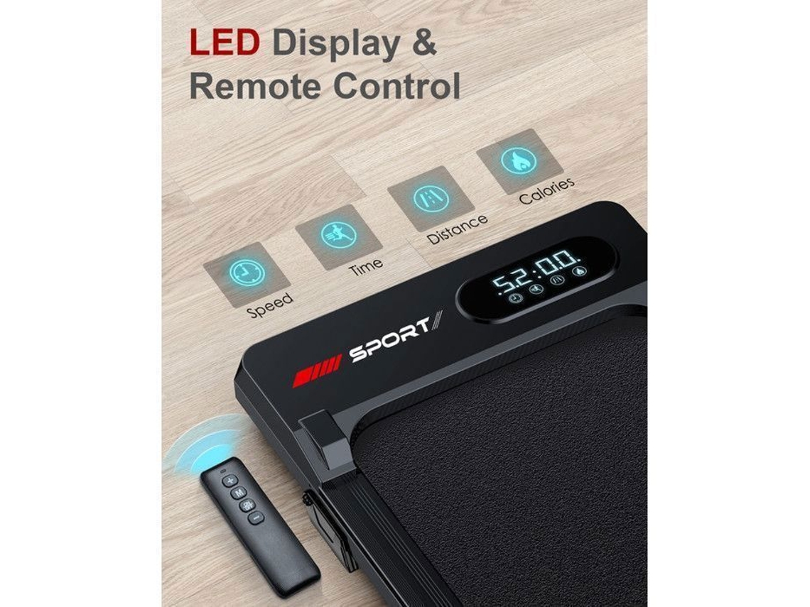 Em 1 Passadeira Inclinada 5 1 8 Km/h 2.5 Hp Ruído Menor Que 45db 4 Modos De Movimento Preto Bigzzia