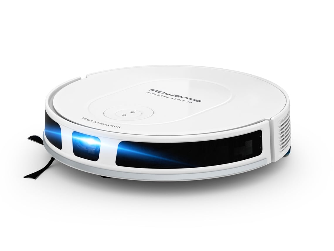 Aspirador Robô ROWENTA X-Plorer Serie 70 Animal & Allergy Kit RR8477WH (Autonomia: 120 min - Branco)