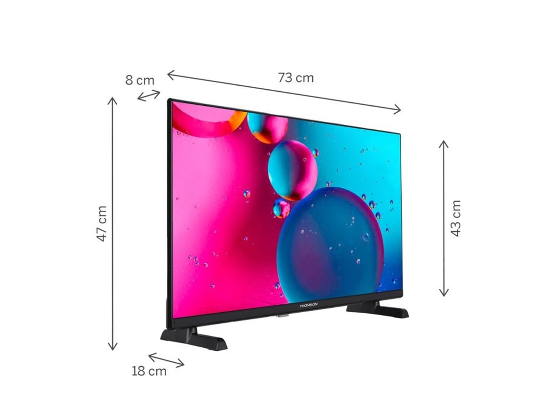 Televisor Led 32 Thomson 32hf2s34 Hd Alexa Triple Tuner Smart Tv
