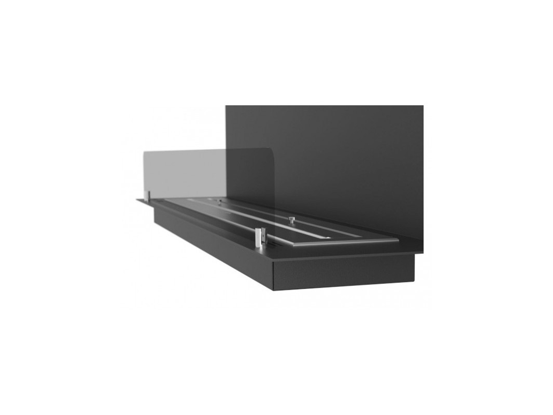 Lareira a bioetanol de três faces de encastrar cm 120 INSIDE C VERS2 Queimador Linear 100cm / Capacidade 3L OUTINFIRE
