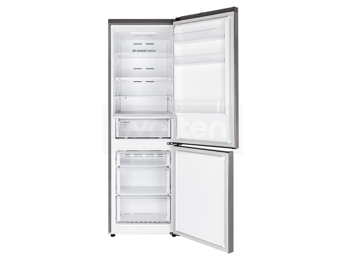 Frigorífico Combinado SAMSUNG RB34T671DS9 (No Frost - 185.3 cm - 340 - Inox)
